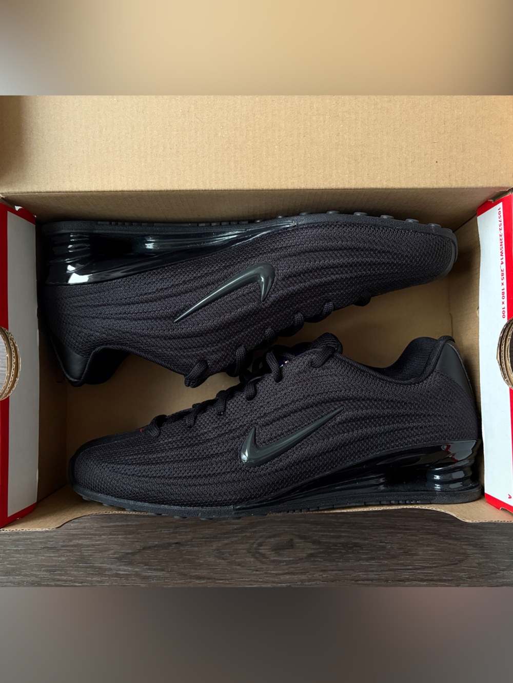 Nike Shox Z Triple Black, 7.5